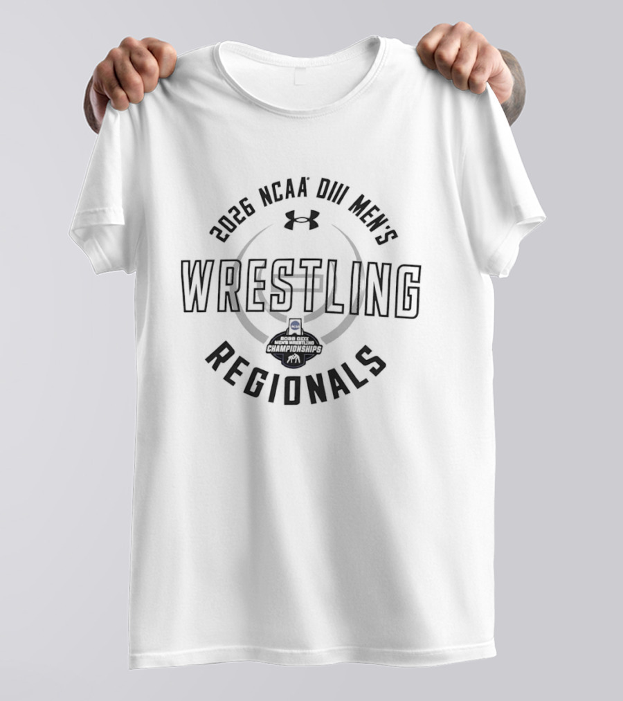 2026 NCAA DIII Men's Wrestling Regionals Under Armour T-Shirt