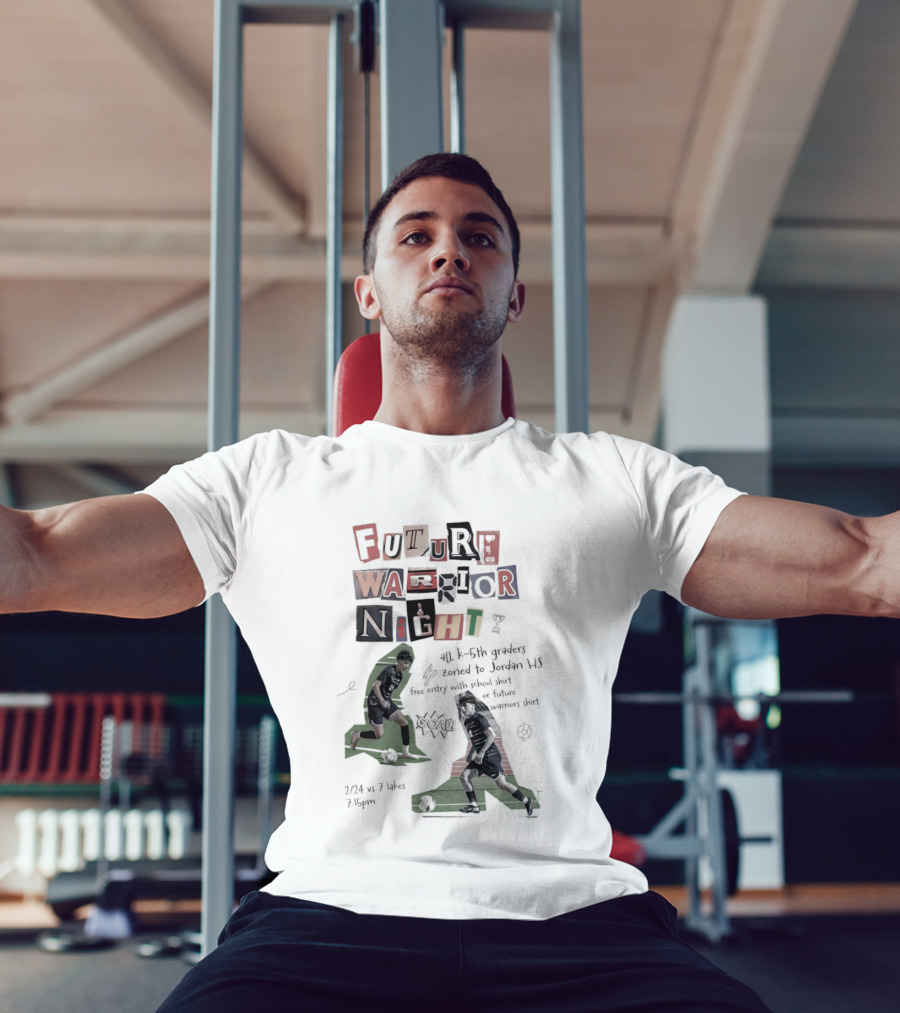 Future Warrior Night 5th Graders Zoned To Jordan HS Soccer Event Sports T-Shirt