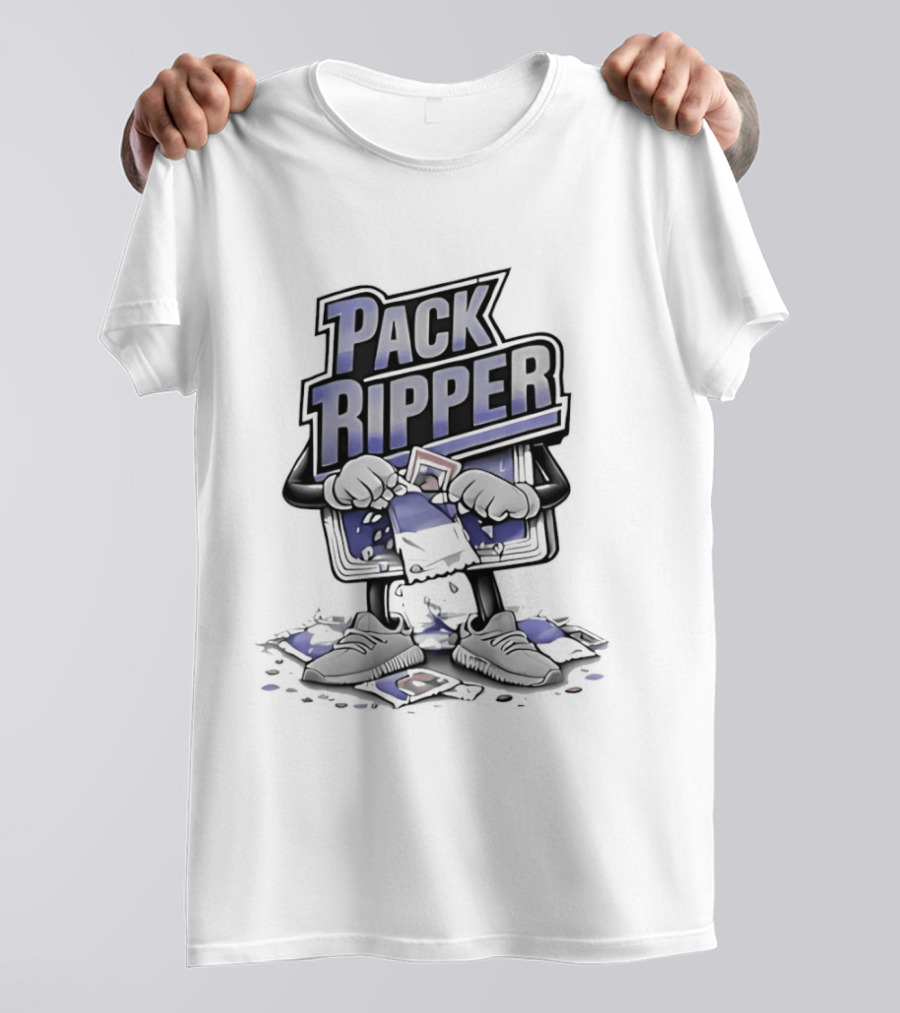 Pack Ripper Trading Card Cartoon T-Shirt