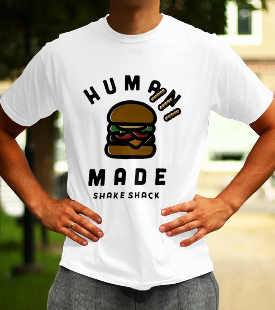 Human Made Shake Shack Hamburger T-Shirt