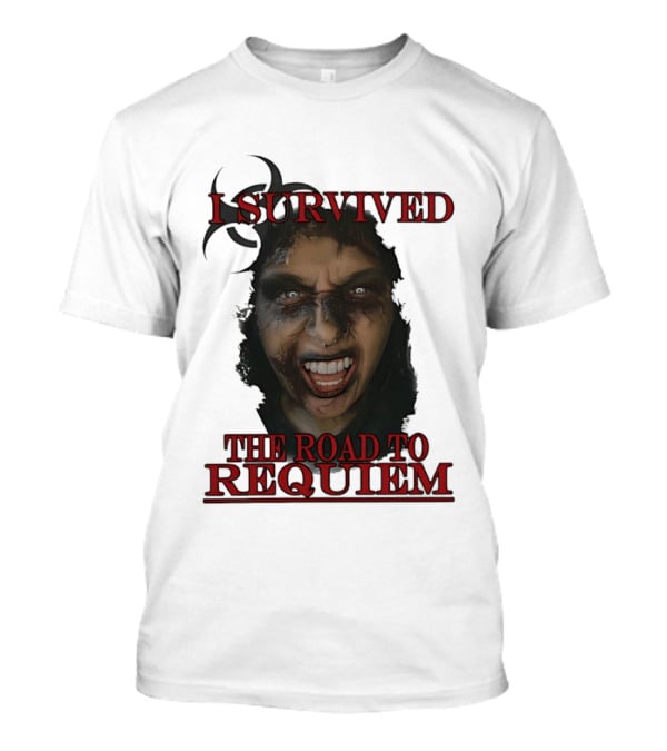 I Survived The Road To Requiem Intense Face Expression T-Shirt