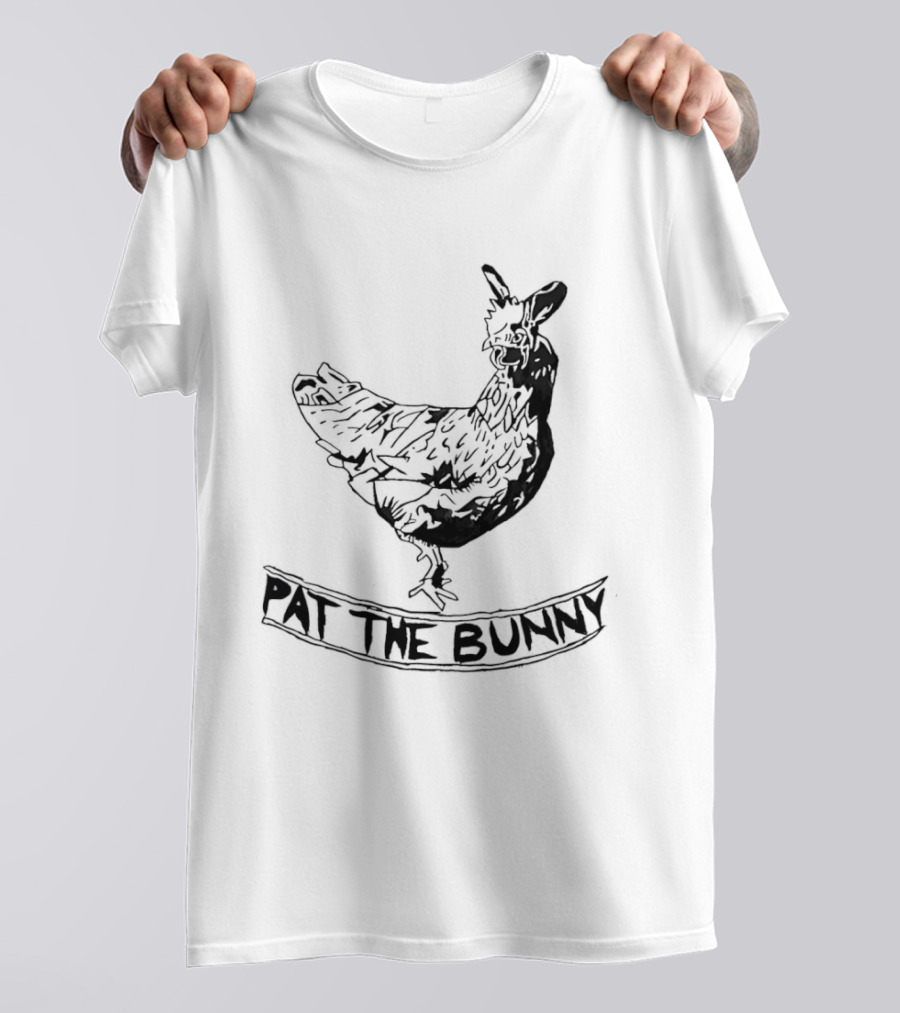 Rooster Pat The Bunny T-Shirt