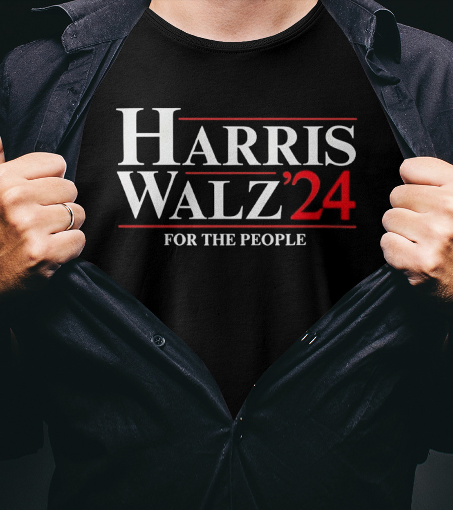 Harris Walz 24 For The People T-Shirt