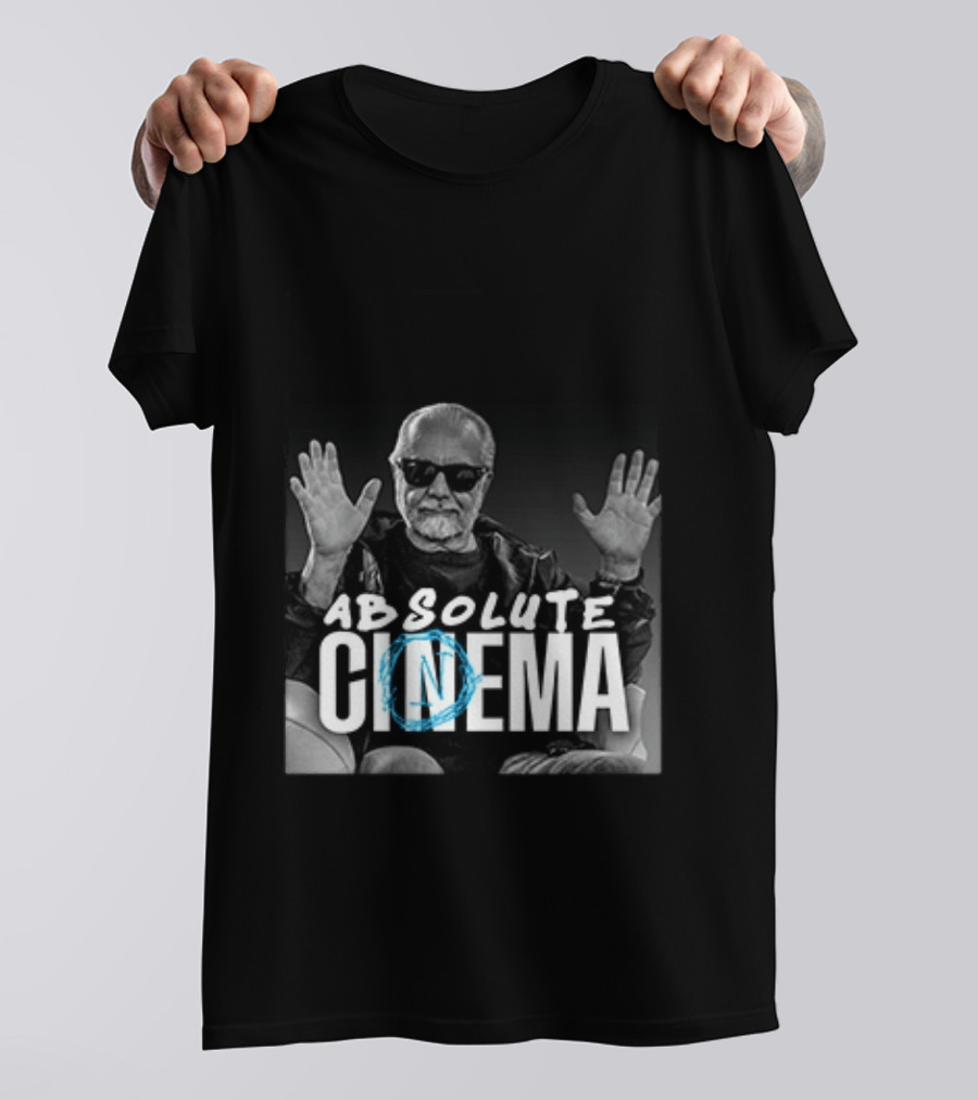 Aurelio De Laurentiis Absolute Cinema Hands Up T-Shirt