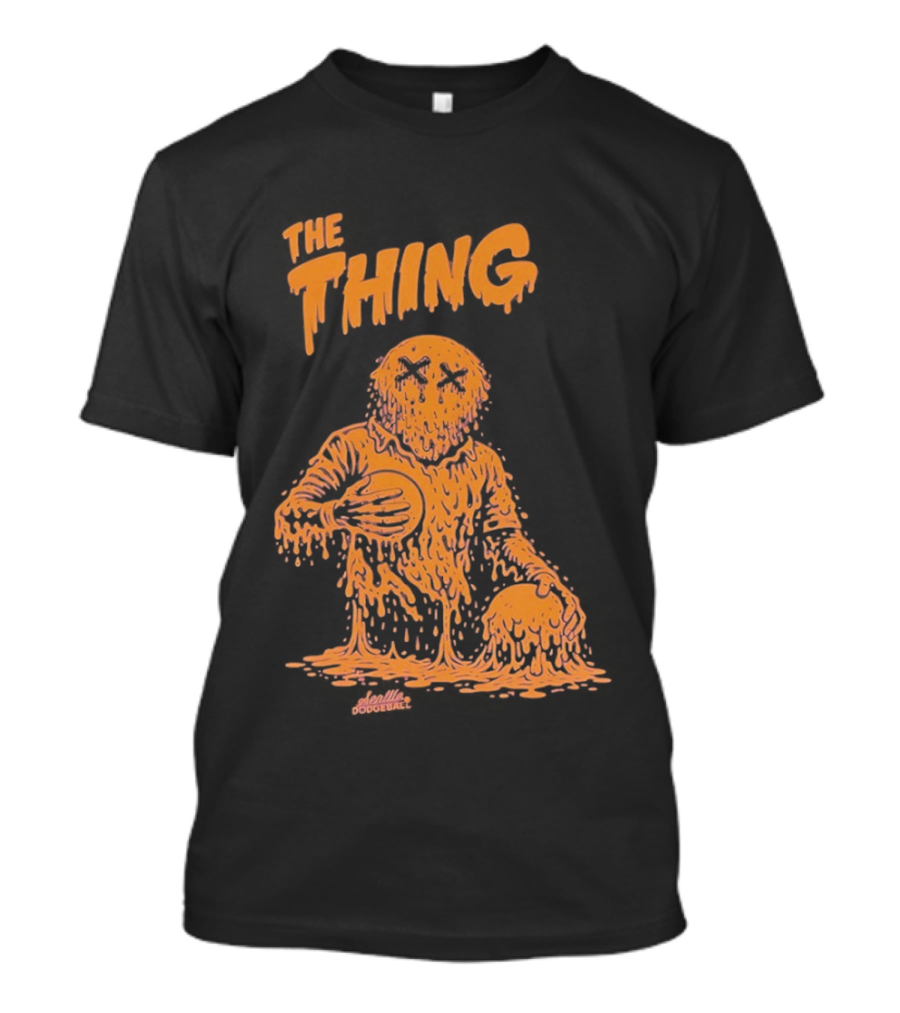 The Thing Creepy Dodgeball Creature Horror T-Shirt