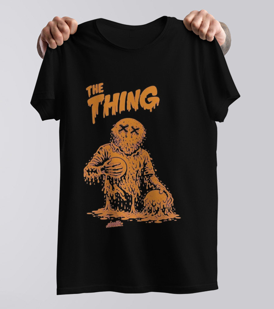 The Thing Creepy Dodgeball Creature Horror T-Shirt