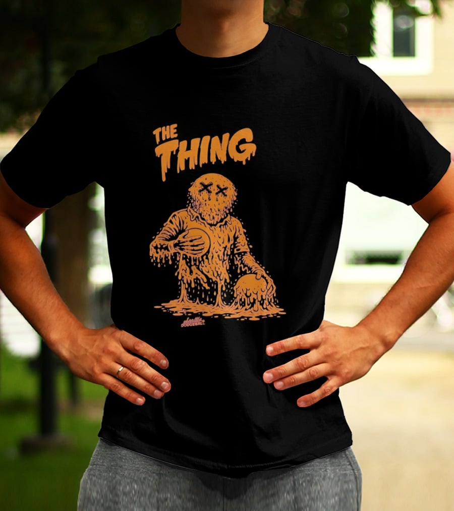 The Thing Creepy Dodgeball Creature Horror T-Shirt