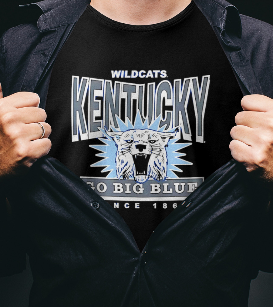 Kentucky Wildcats Go Big Blue Since 1865 Wildcat T-Shirt