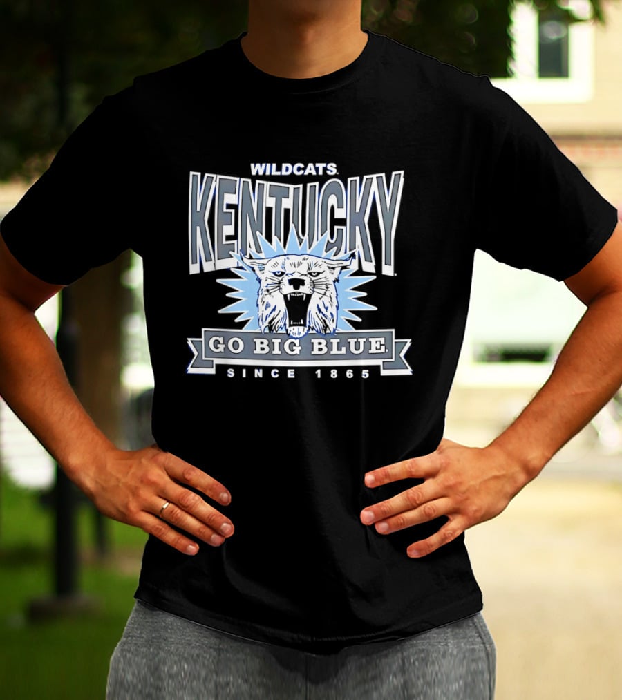 Kentucky Wildcats Go Big Blue Since 1865 Wildcat T-Shirt