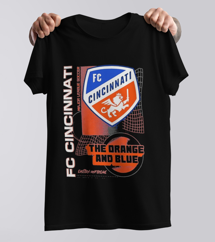 FC Cincinnati The Orange And Blue Soccer Pride T-Shirt