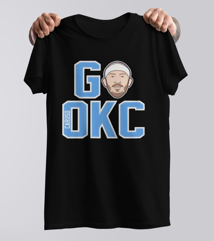 Go OKC Alex Caruso Oklahoma City Thunder T-Shirt