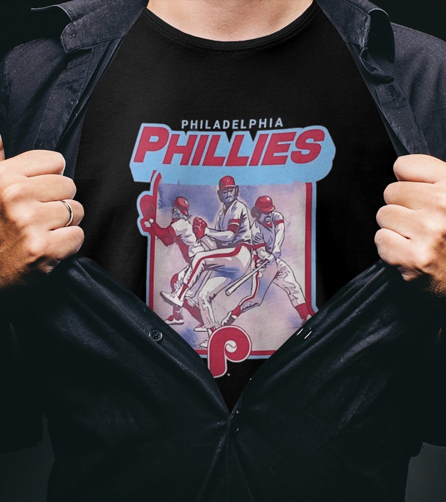 Philadelphia Phillies Baseball Team Players T-Shirt