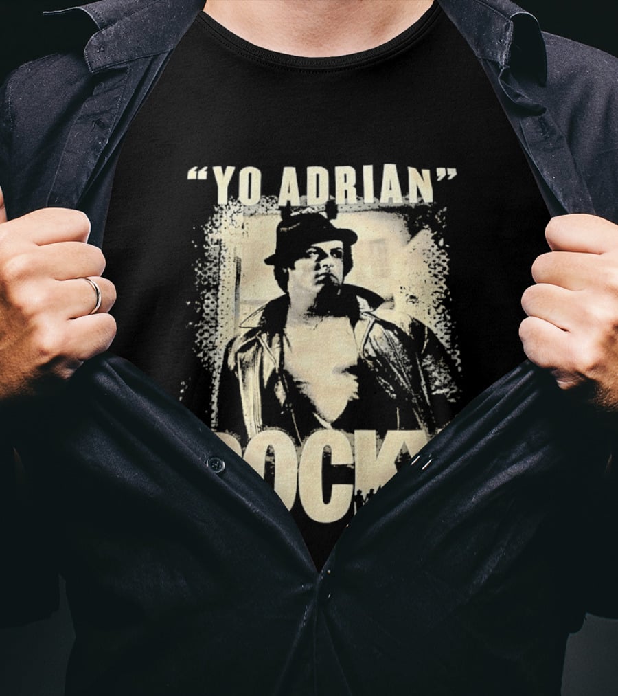Yo Adrian Rocky Balboa Retro Movie T-Shirt