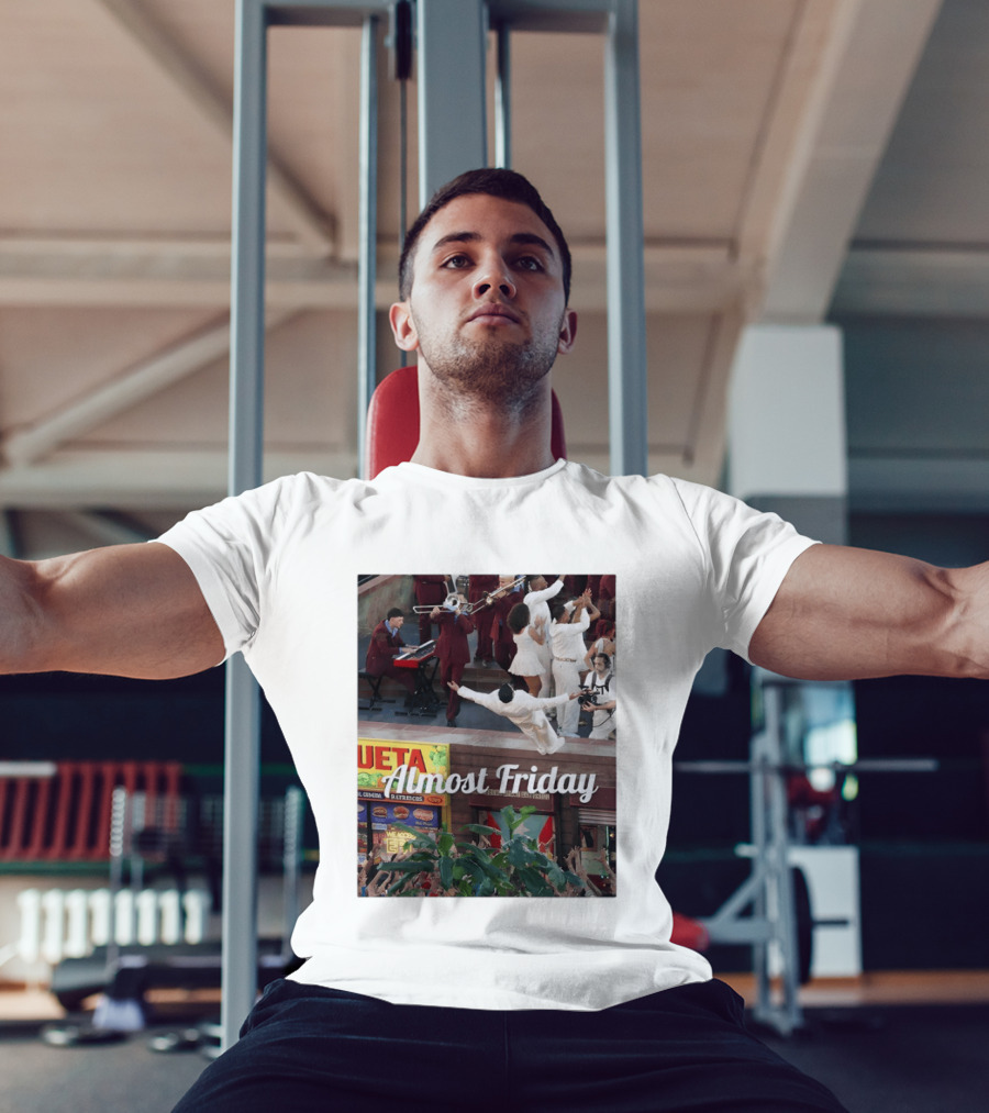 Almost Friday Bad Bunny Un Verano Sin Ti Party Scene T-Shirt