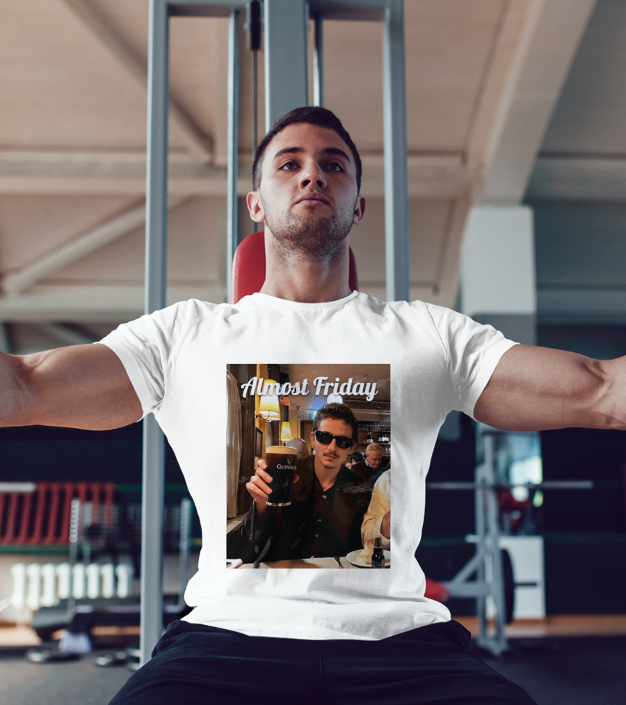 Almost Friday Timothee With Guinness Pint T-Shirt