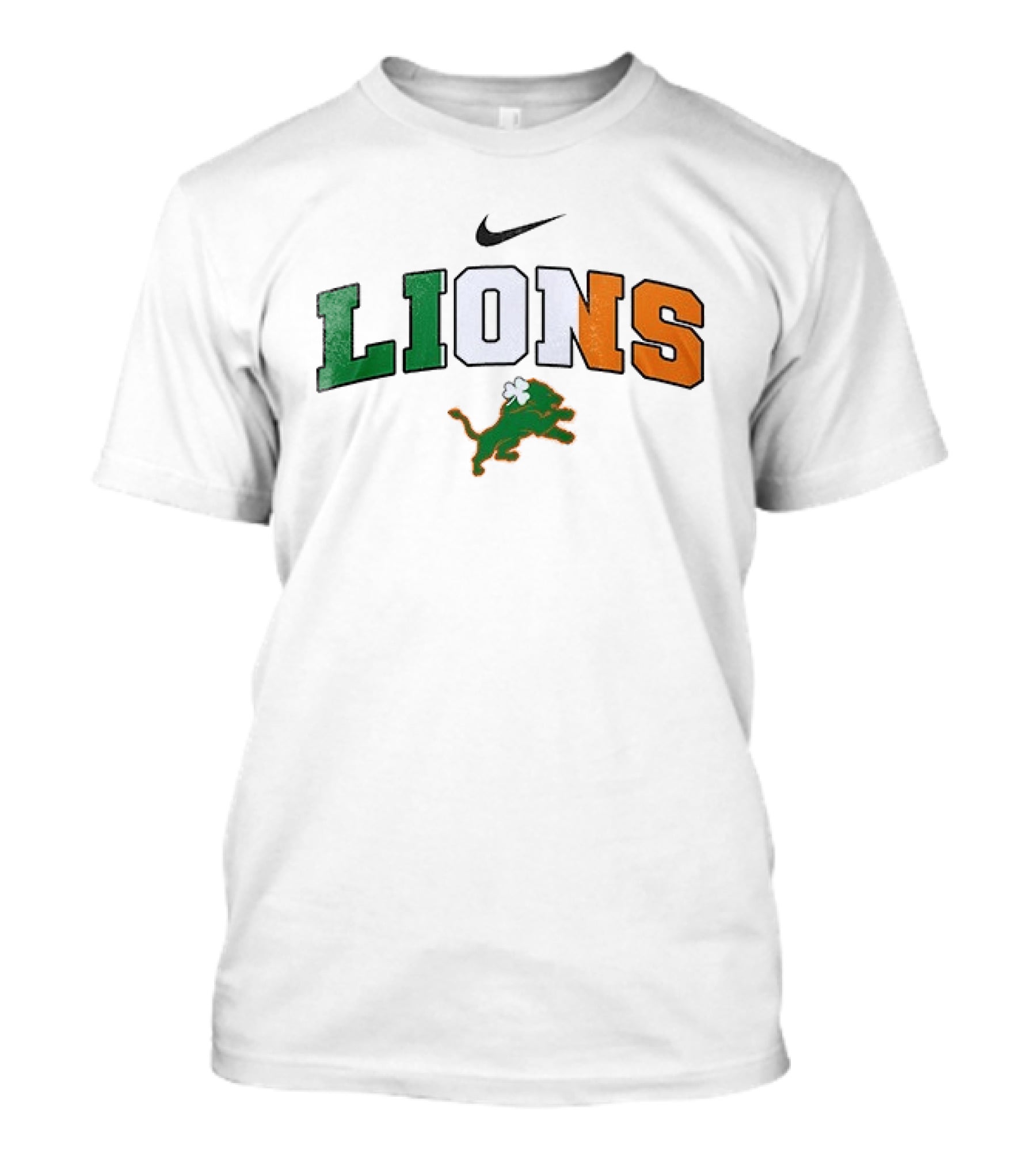 Detroit Lions Nike Irish St Patrick's Day T-Shirt
