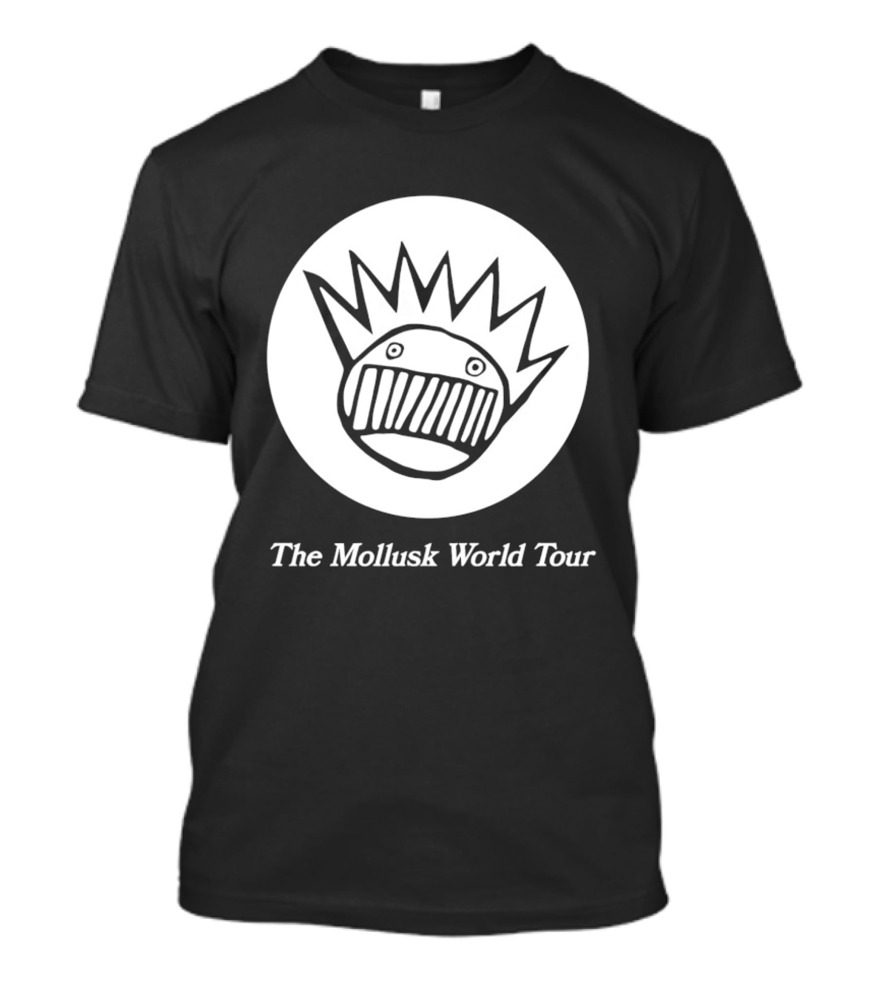 Mollusk World Tour Iconic Logo Ween Band Merchandise T-Shirt