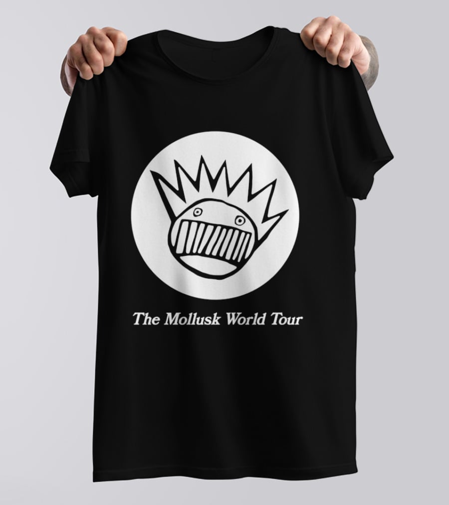 Mollusk World Tour Iconic Logo Ween Band Merchandise T-Shirt