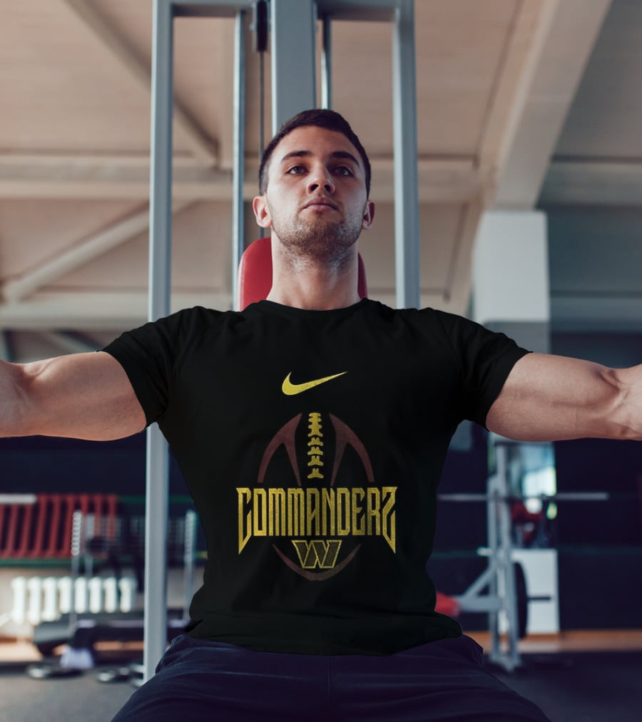 Nike Washington Commanders Football Racing T-Shirt