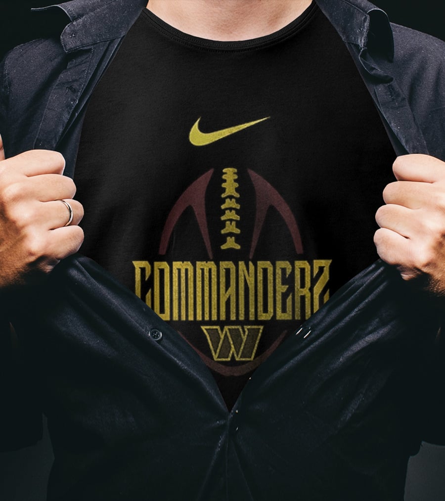 Nike Washington Commanders Football Racing T-Shirt