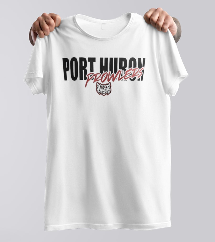 Port Huron Prowlers Hockey Team T-Shirt