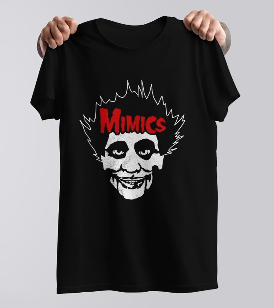 Mimics Fergus Joker Face Wild Hair T-Shirt