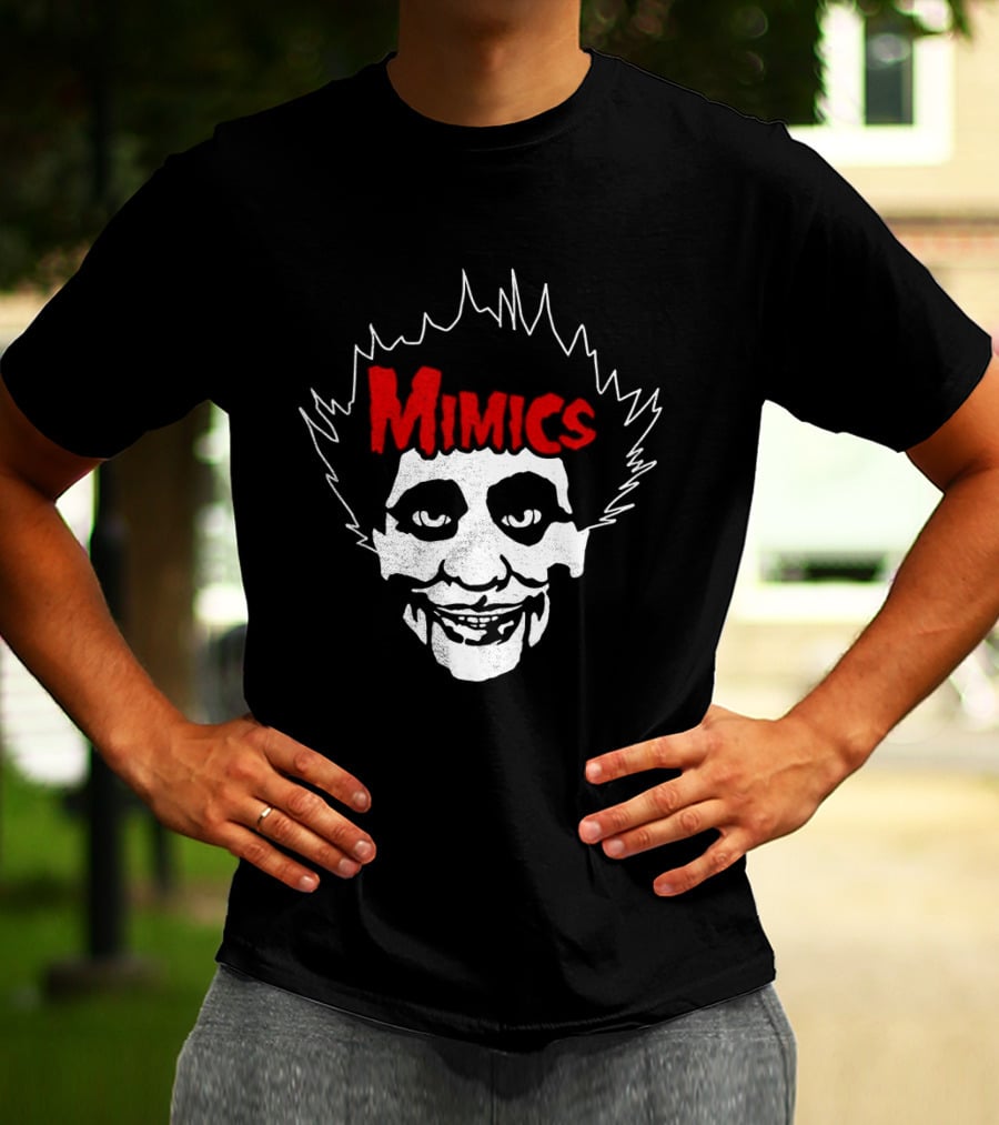 Mimics Fergus Joker Face Wild Hair T-Shirt