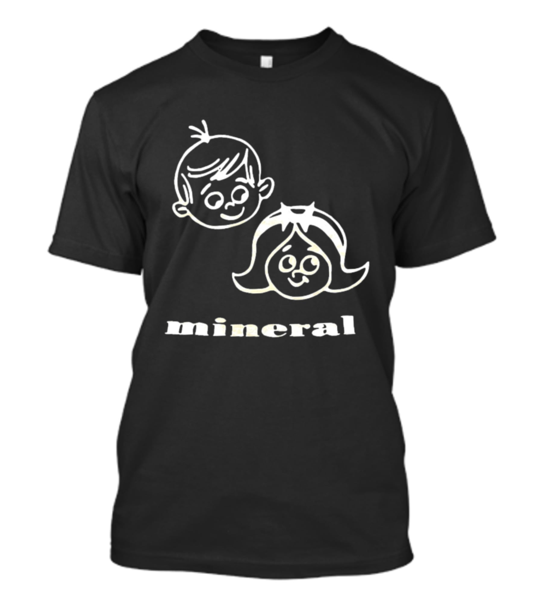 Mineral Midwest Emo Band Kids Face T-Shirt