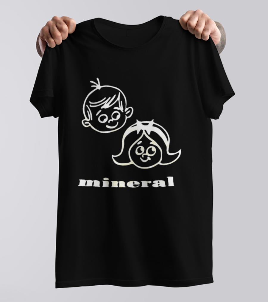 Mineral Midwest Emo Band Kids Face T-Shirt