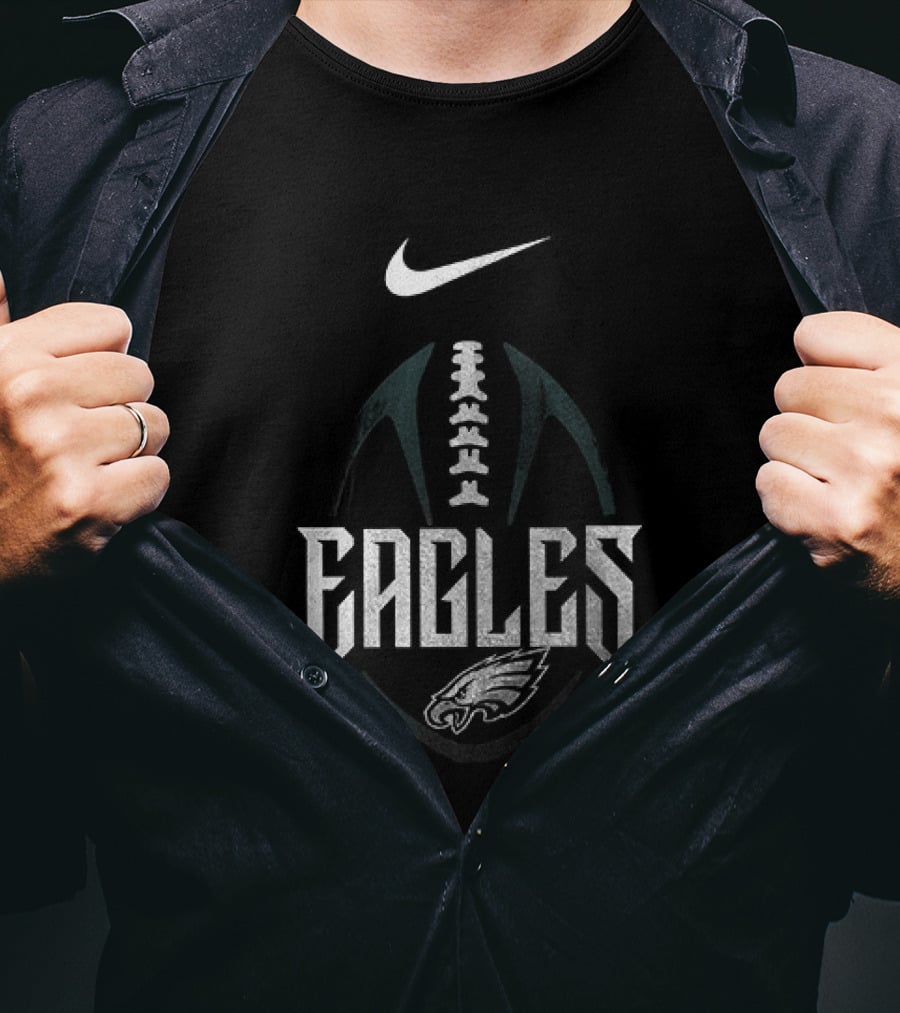 Nike Philadelphia Eagles Football Drag Racing T-Shirt