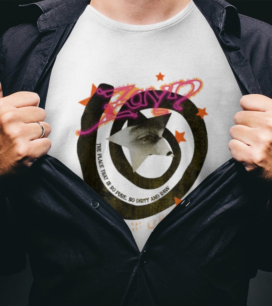 Zayn Live In Vegas The Place That Is So Pure So Dirty And Raw Star Eye T-Shirt