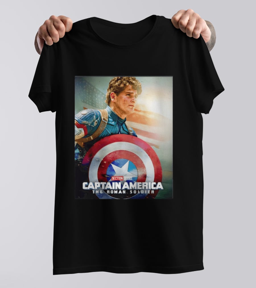 SECTION STUDIOS Captain America The Roman Soldier T-Shirt