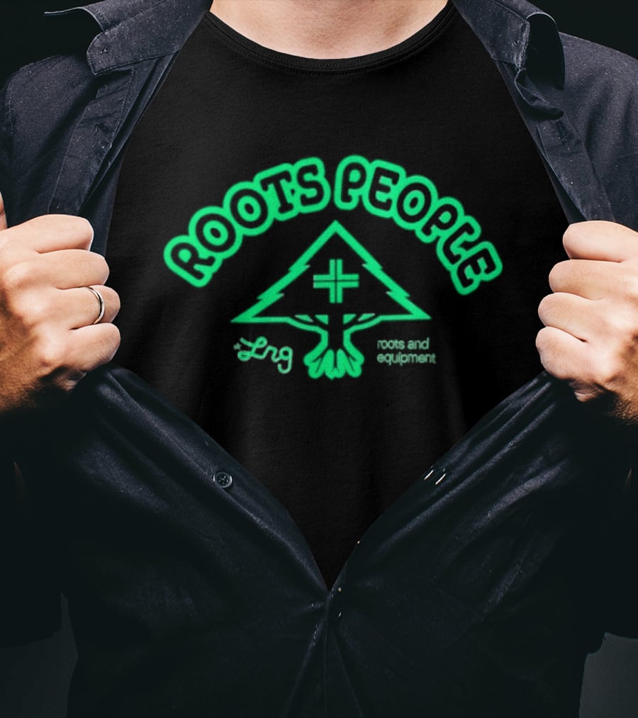 Roots People Lifted Research Group Roots And Equipment T-Shirt