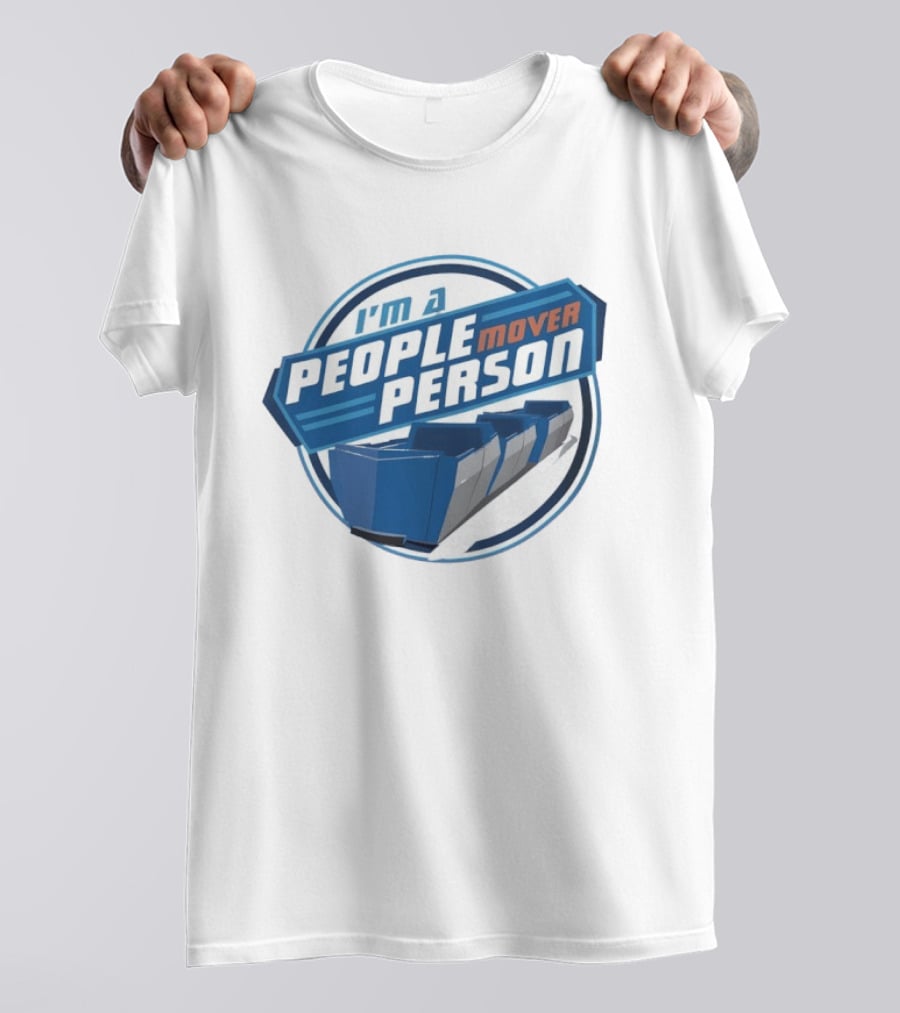 I'm A People Mover Person Retro Style Transport T-Shirt
