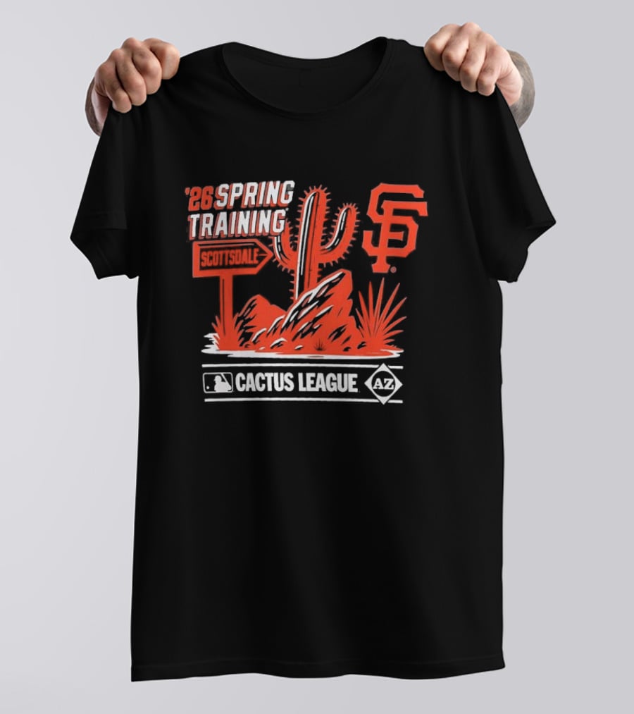 San Francisco Giants 2026 Spring Training Cactus League AZ MLB T-Shirt