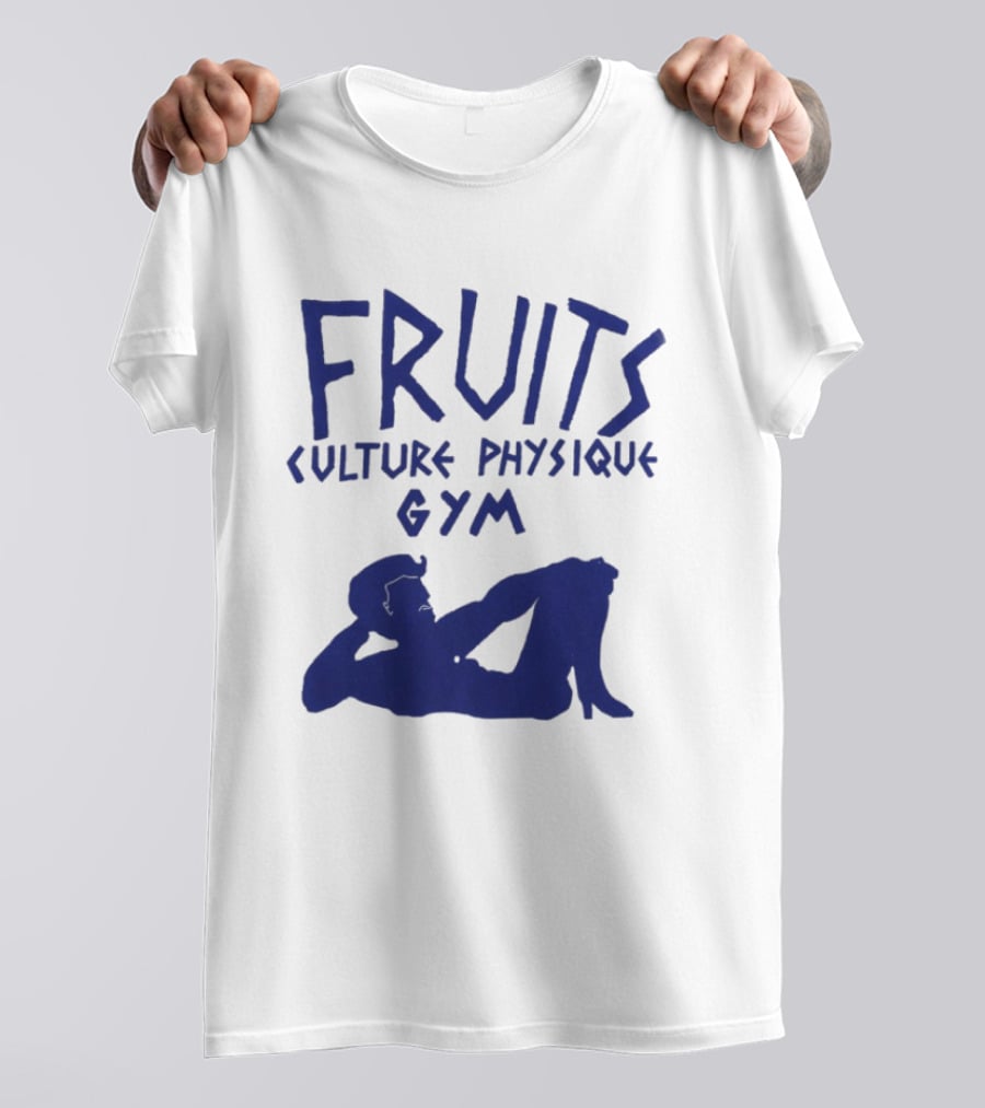 FRUITS Culture Physique Gym Silhouette Fitness T-Shirt