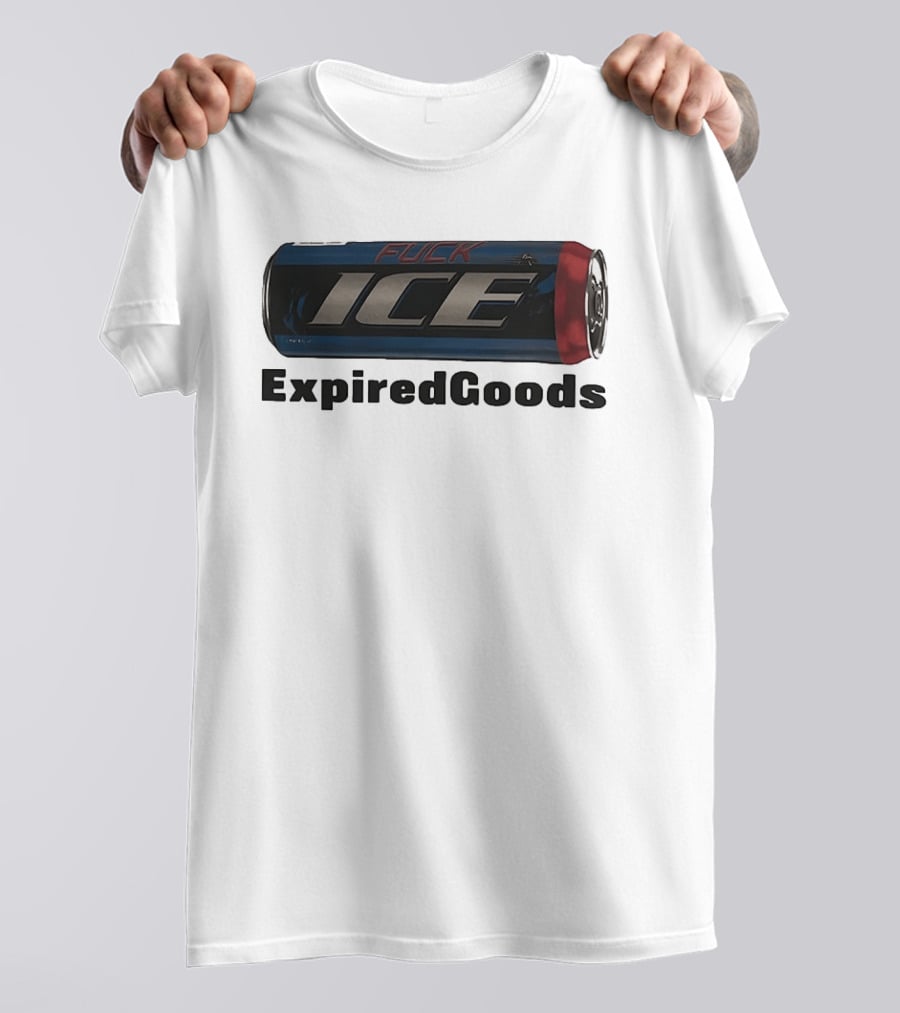 Expired Goods Fuck Ice Can Design Iconic Pop Culture T-Shirt