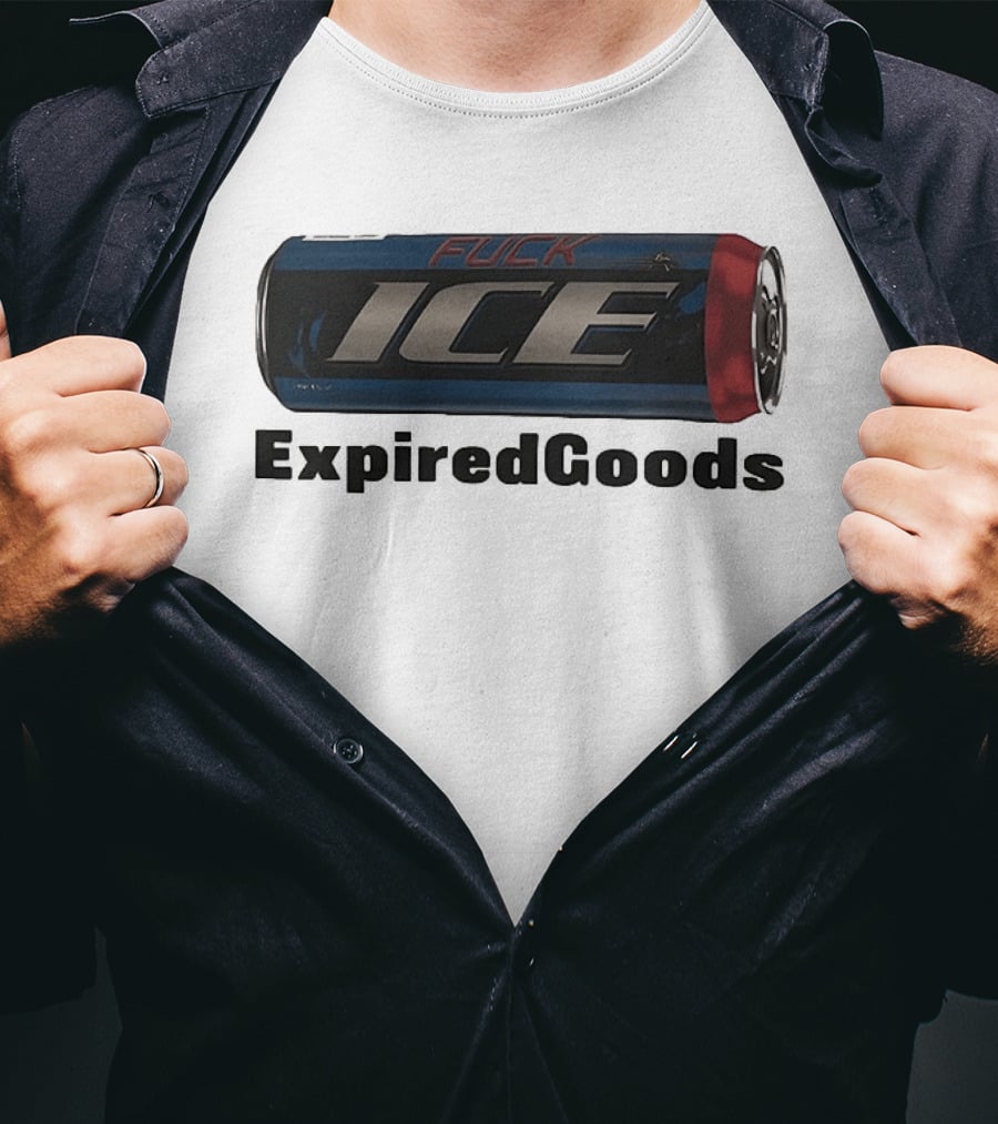 Expired Goods Fuck Ice Can Design Iconic Pop Culture T-Shirt