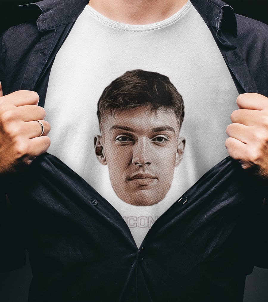 Rrezon Elezaj Uconn Huskies Bobblehead T-Shirt