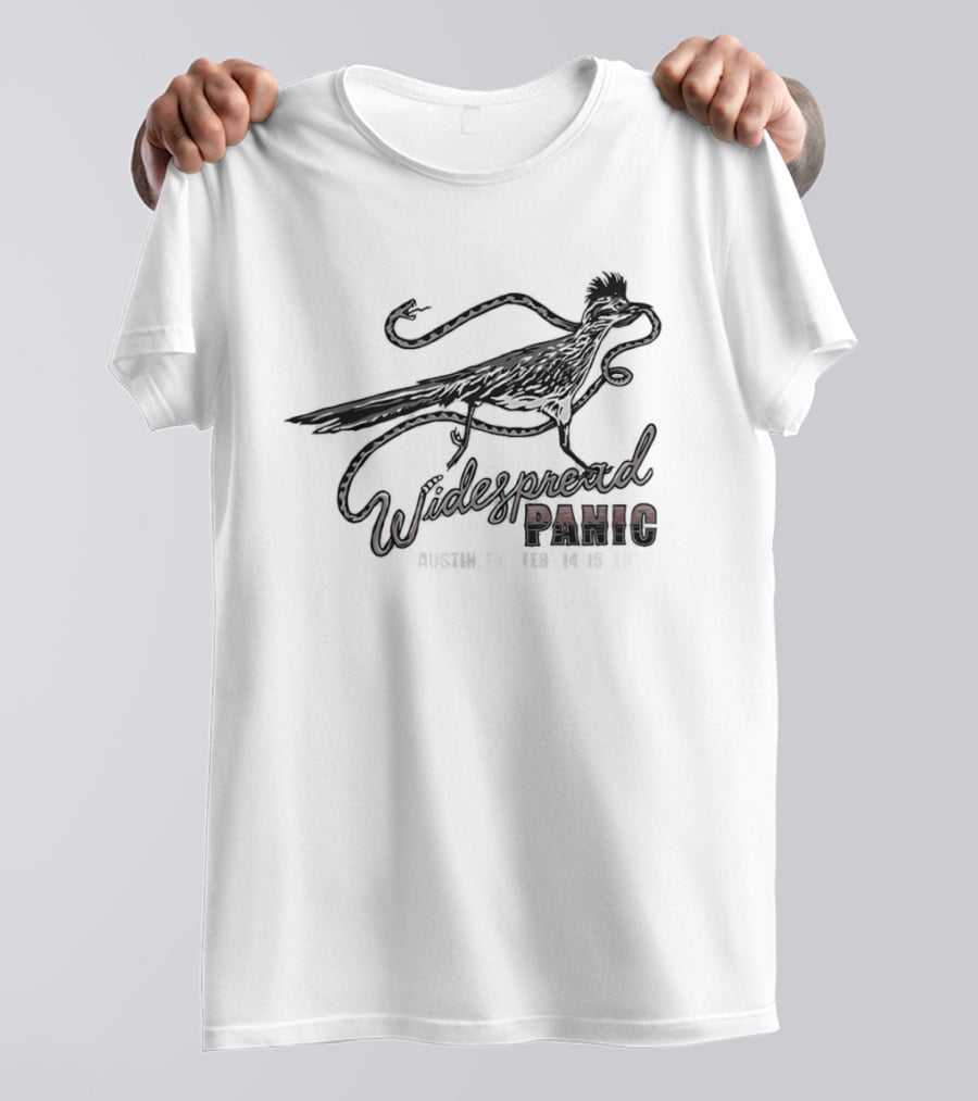 Widespread Panic Moody Center February 14 15 2026 T-Shirt