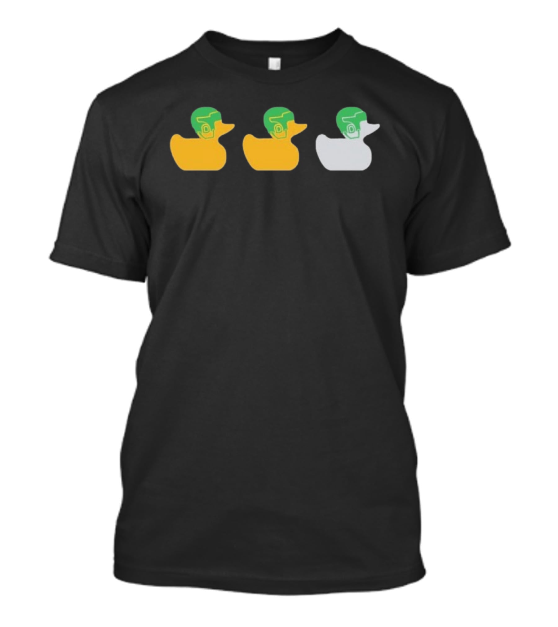Minnesota Wild Duck Duck Green Helmet Ducks T-Shirt