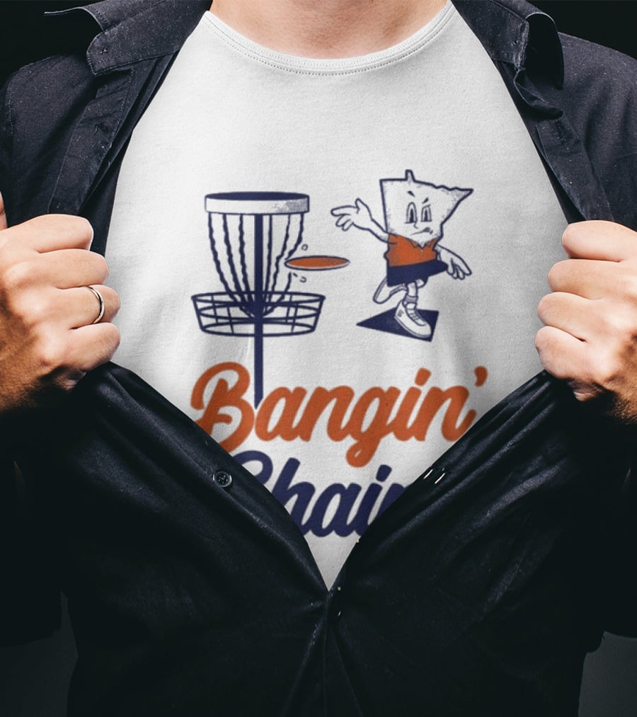 Bangin' Chains Minnesota Disc Golf T-Shirt