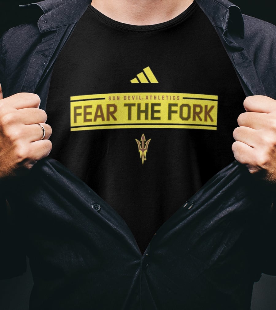 Arizona State Sun Devil Athletics Fear The Fork T-Shirt