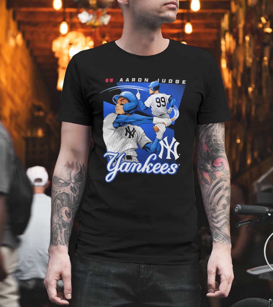New York Yankees Aaron Judge Anime Yankees 99 T-Shirt