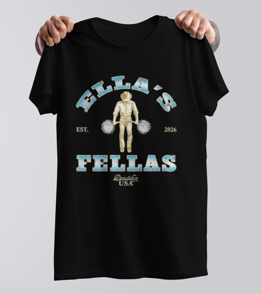 Ella's Fellas 1974 1992 Cowboy Rope T-Shirt