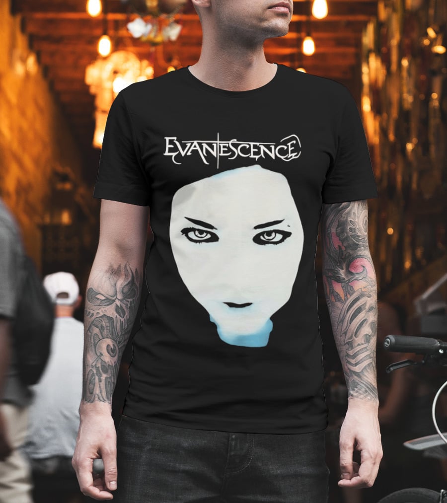 Evanescence Fallen Album Cover Face T-Shirt