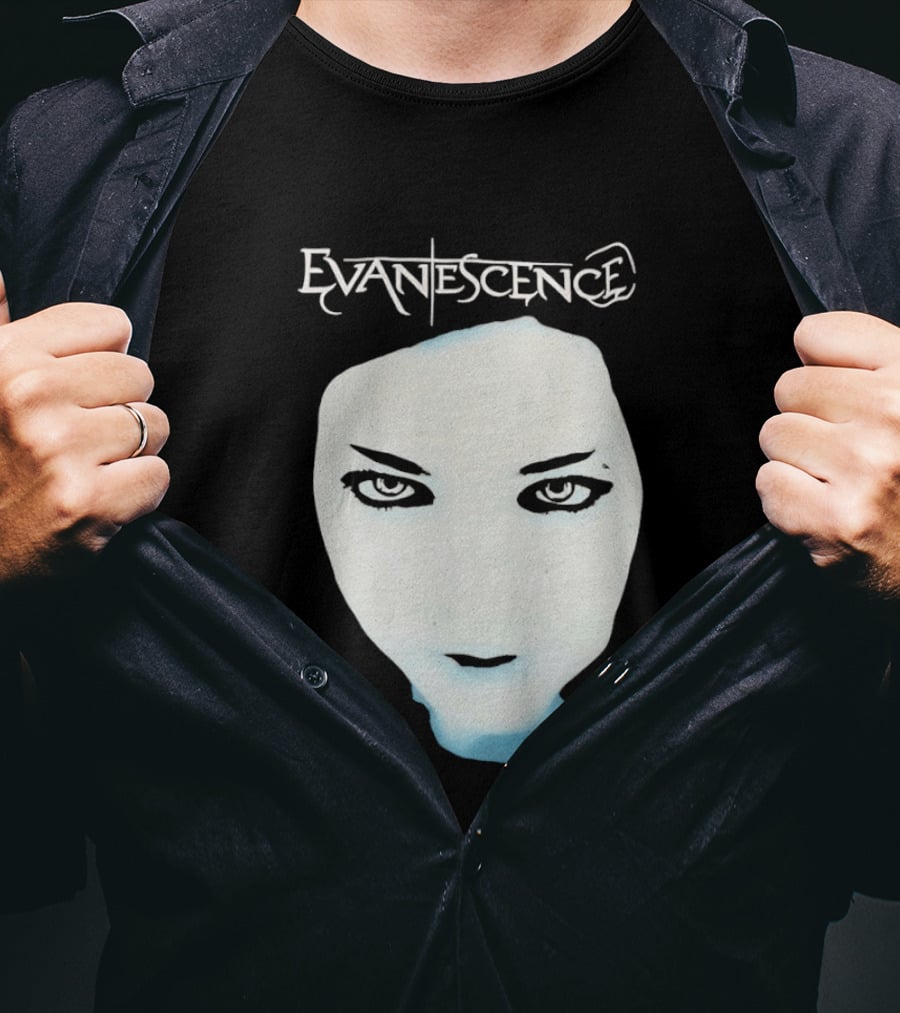 Evanescence Fallen Album Cover Face T-Shirt