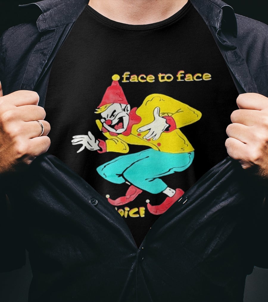 Face To Face Big Choice Punk Band Clown T-Shirt