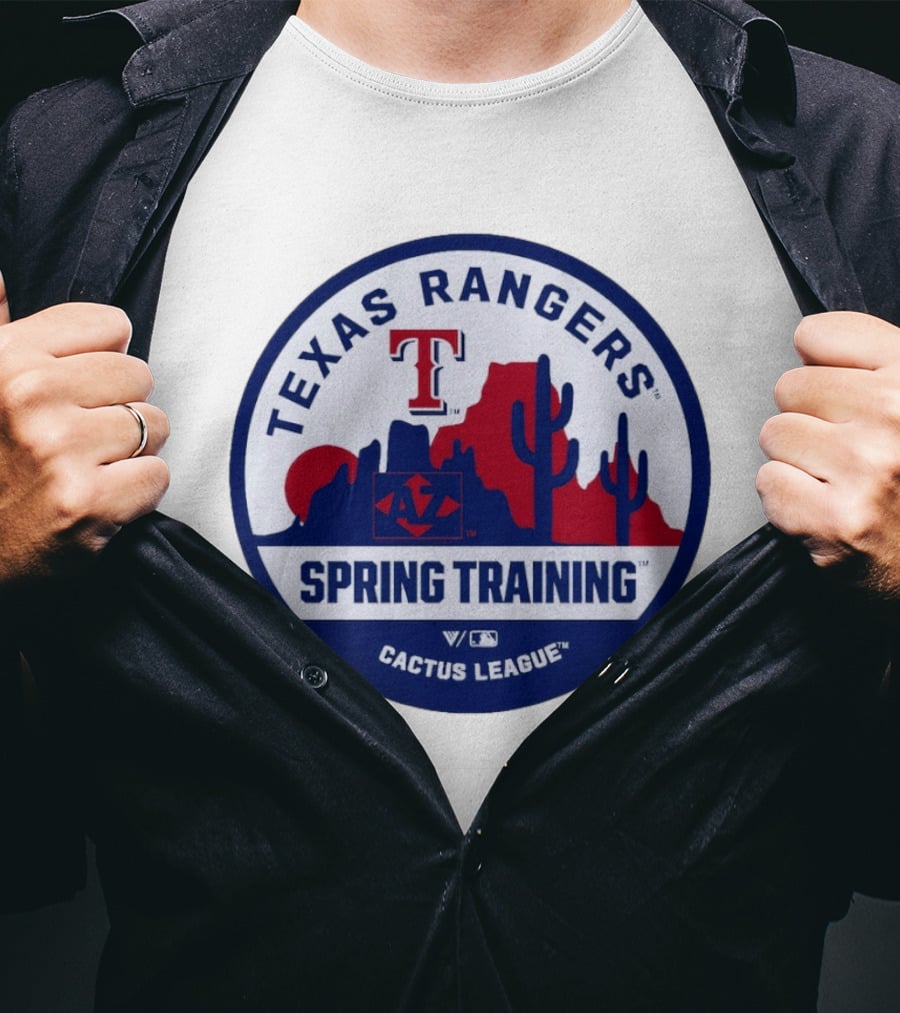Texas Rangers Spring Training Cactus League Luxe Knit T-Shirt