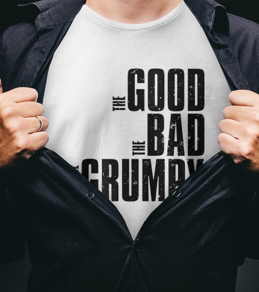 The Good The Bad And The Grumpy Old Vet T-Shirt